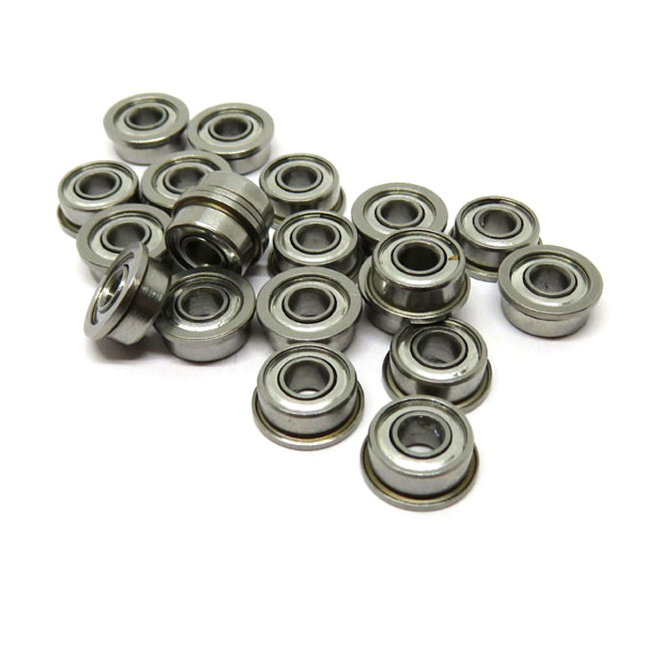 Rust-Proof SMF93ZZ SMF93 2RS Stainless Steel Flanged Bearings 3x9x4mm
